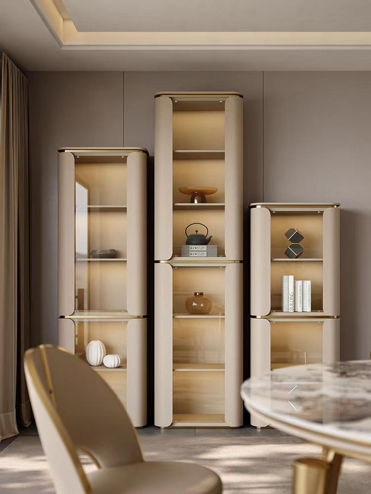 Light luxury corner cabinet